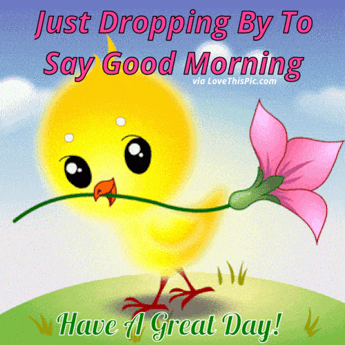 Good Morning Gif IceGif