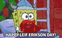 Leif Erikson Gif,Leif Erikson Day Gif,North America Gif
