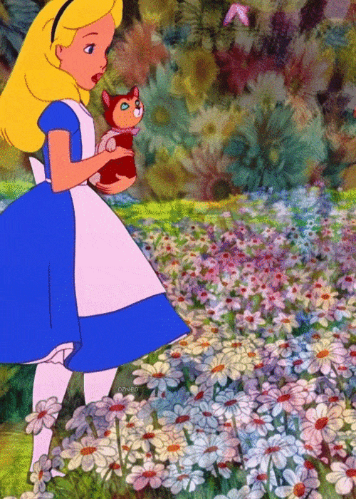 Alice In Wonderland Gif,Children's Novel Gif,English Gif,Girl Gif,Lewis Carroll Gif,Wonderland Gif