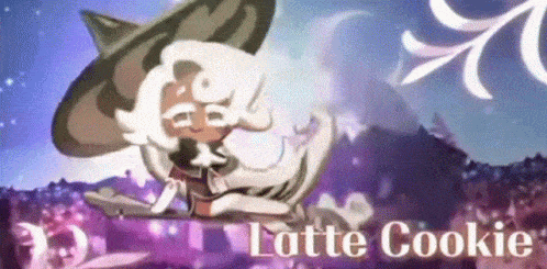 Latte Cookie Gif
