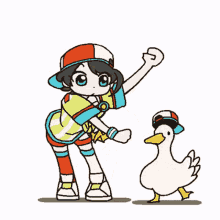 Dancing Duck Gif