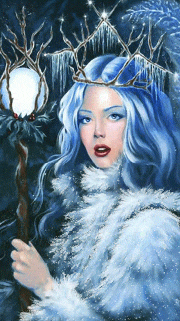 Winter Queen Gif