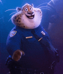Officer Clawhauser Gif