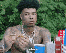 Blueface Gif