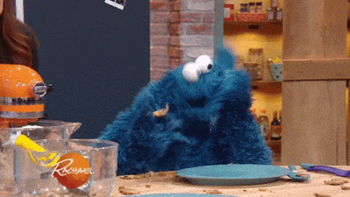 Cookie Monster Gif,Sesame Street Gif,Blue Gif,Children's Television Gif,Muppet Character Gif,Show Gif,Sidney Monster. Gif