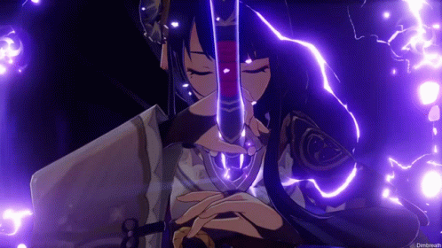 Raiden Shogun Gif