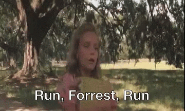 Forrest Gump Running Gif