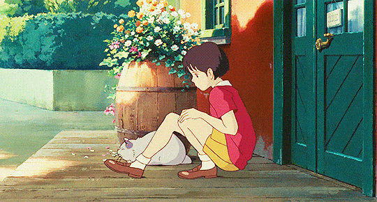 Hayao Miyazaki Gif,Romantic Gif,Animated Gif,Drama Film Gif,Hero Gif,Japanese Gif,Musical Gif,Whisper Of The Heart Gif,Yoshifumi Kondō Gif