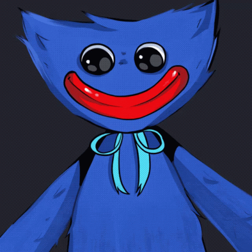 Bright Blue Fur Gif,Creature Gif,Horror Gif,Huggy Wuggy Gif,Large Yellow Hands Gif,Slender Gif,Tall Gif