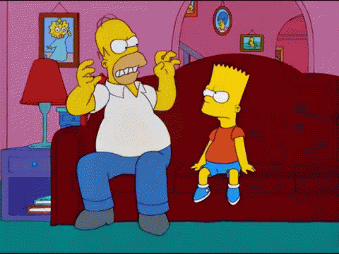 Bart Simpson Gif