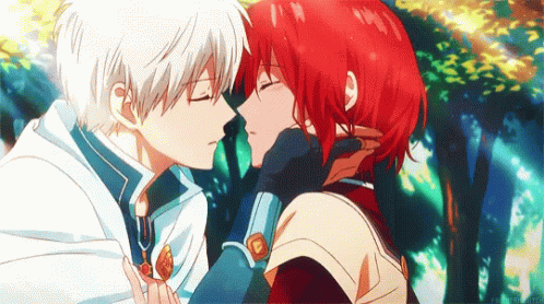 Anime Kiss GIF  Anime Kiss Kissed  Discover  Share GIFs