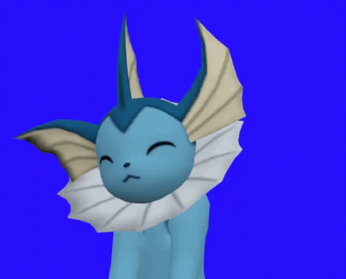 Funny Gifs Vaporeon Gif VSGIF Funny Gifs Vaporeon Gif VSGIF