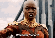 Wakanda Forever Gif