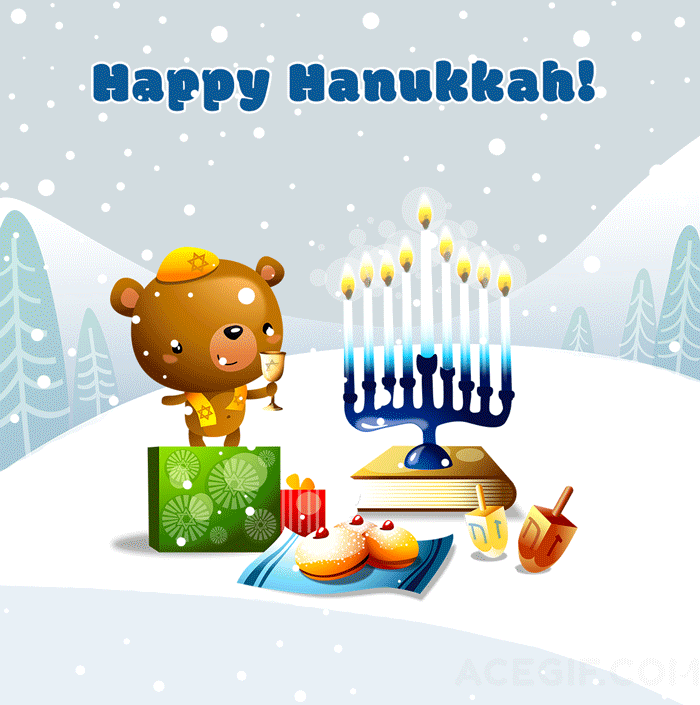 Happy Hanukkah Gif
