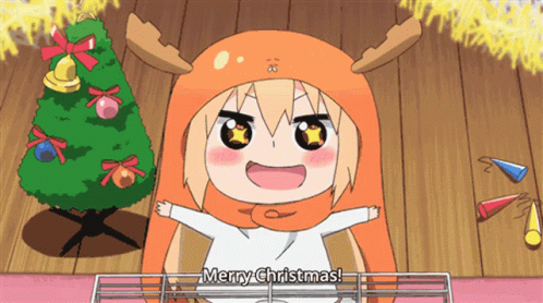 Anime Merry Christmas Gif