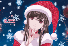 Anime Merry Christmas Gif