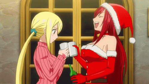 Anime Merry Christmas Gif