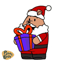 Christmas Gif,Celebration Gif,Father Christmas Gif,Present Gif,Secret Santa Gif,Western Gif