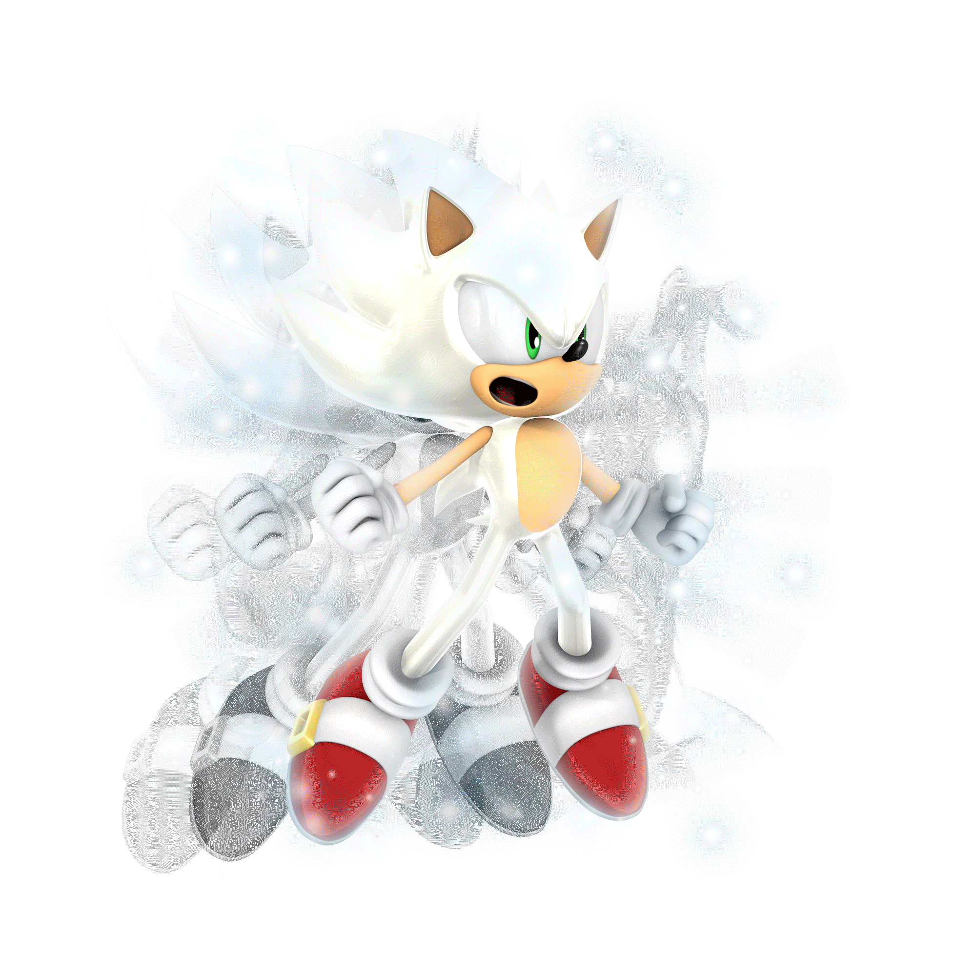 Silver The Hedgehog Video Game GIF