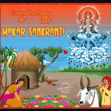 Celebration Gif,Festival Gif,Happy Sankranti Gif,Hindu Observance Gif,Makar Gif,Uttarayana Gif