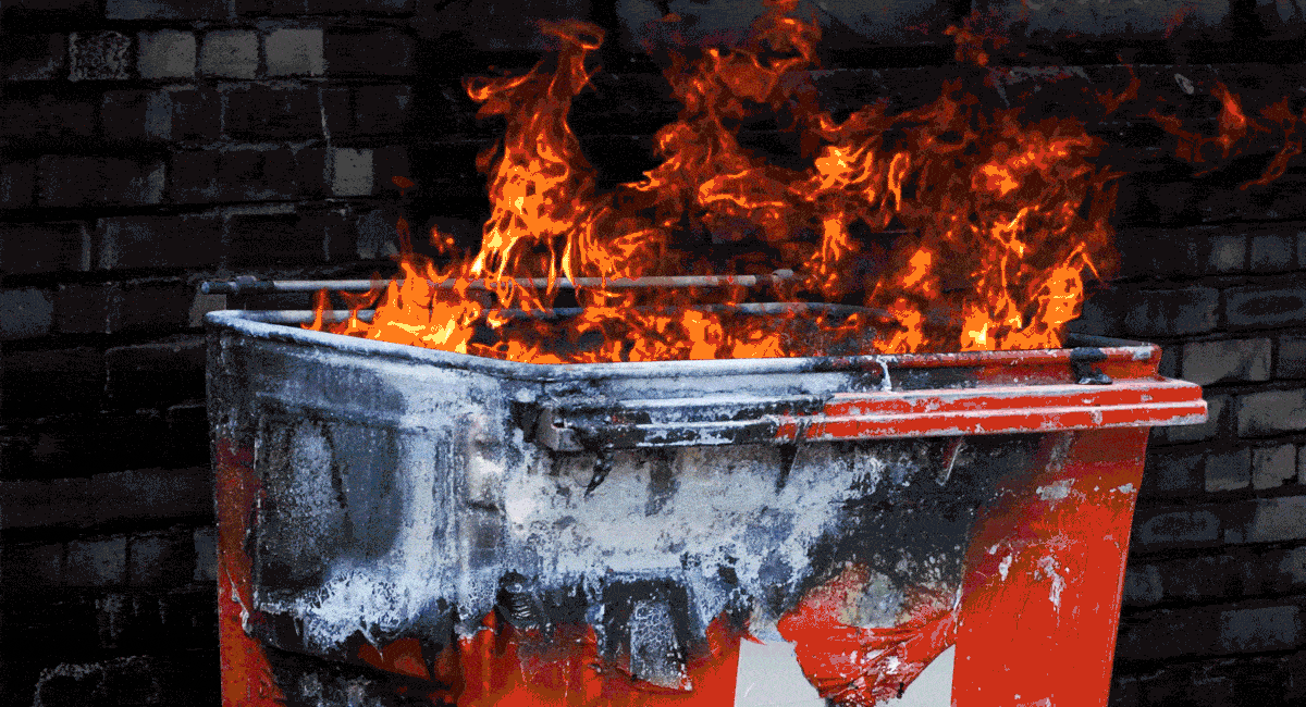Dumpster Fire Gif IceGif