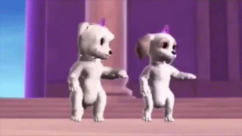 Barbie Dogs Dancing Gif