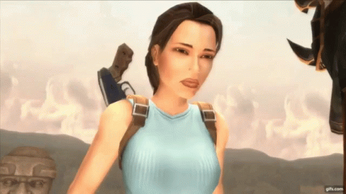 Lara Croft Death Gif