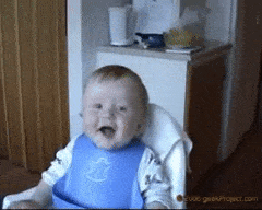 Laughing Baby Gif