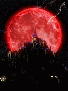 Red Moon Gif