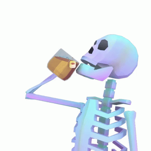 Skeleton Meme Gif