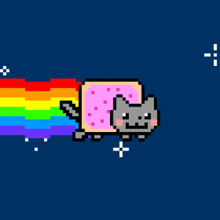 Animated Gif,Cartoon Cat Gif,Flying Cat Gif,Japanese Gif,Nyan Cat Gif,Rainbow Gif,YouTube Video Gif