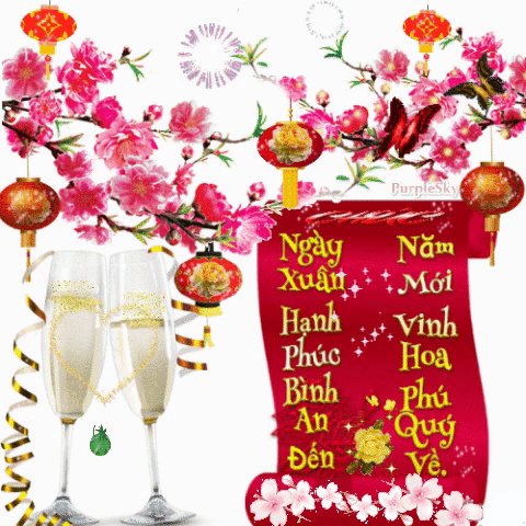 Celebration Gif,Chinese Lunar Calendar Gif,Chúc Mừng Năm Mới Gif,Festival Gif,Holiday Gif,New Year Gif,Vietnam Gif