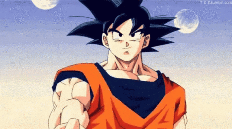 Son Goku Animated GIF