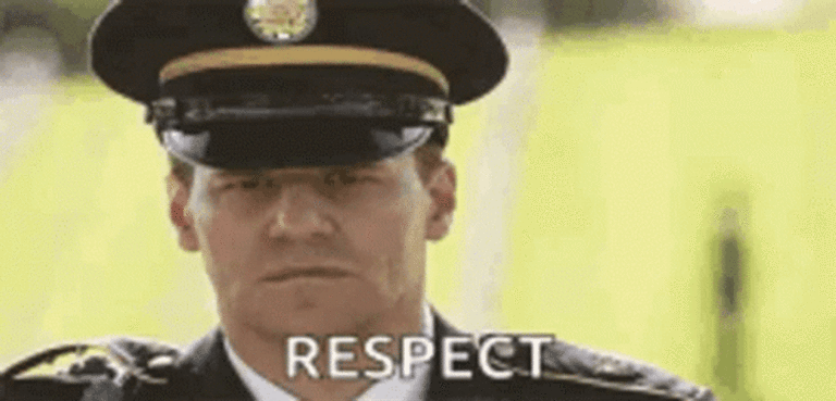 Salute Animated GIF