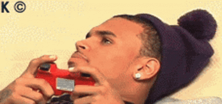 Chris Brown Animated GIF