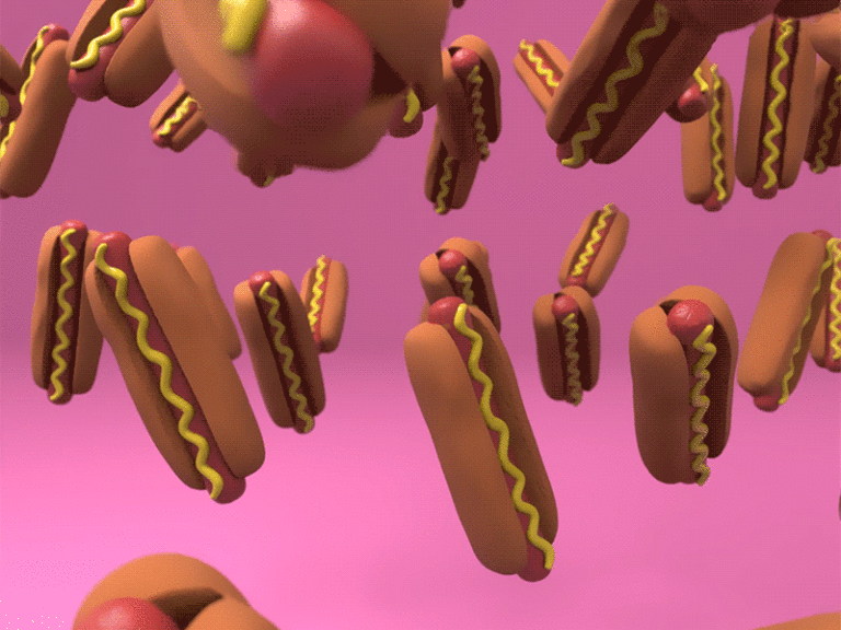 Hot Dog Animated GIF