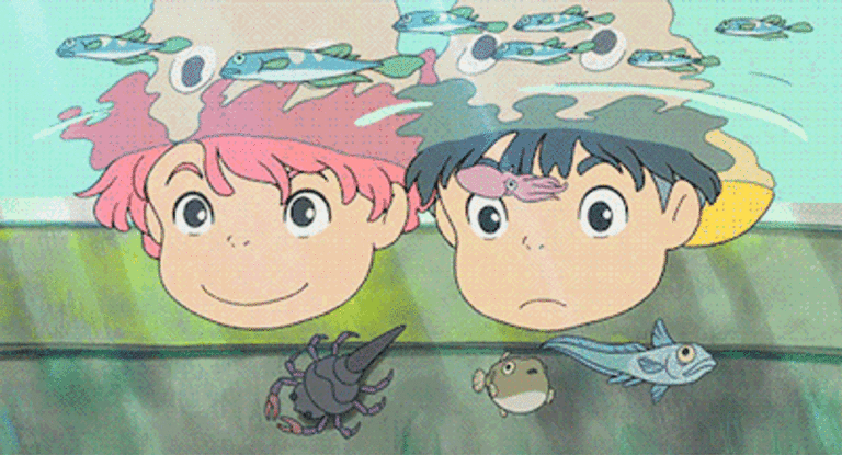 Ponyo Animated GIF