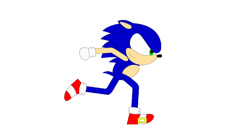 Sonic The Hedgehog Animated GIF