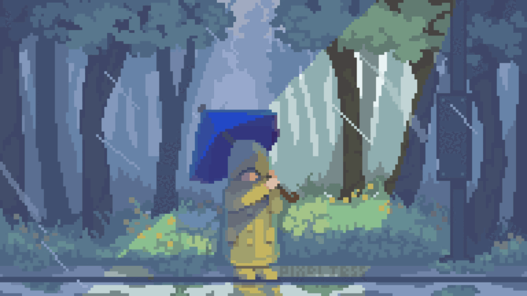 Rain Day Animated GIF