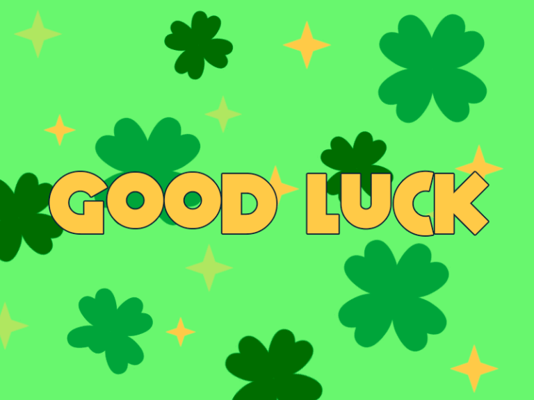 Good Luck Animated GIF