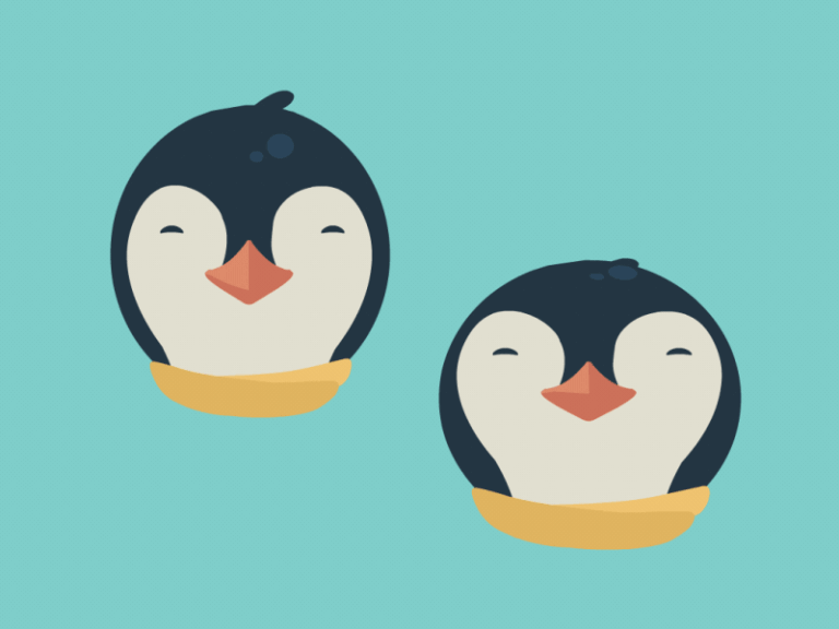Penguins Animated GIF