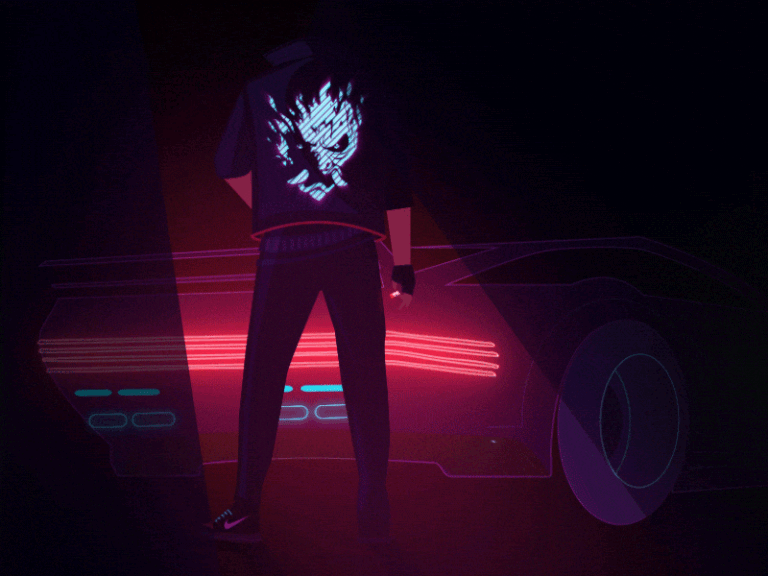 Cyberpunk 2077 Animated GIF