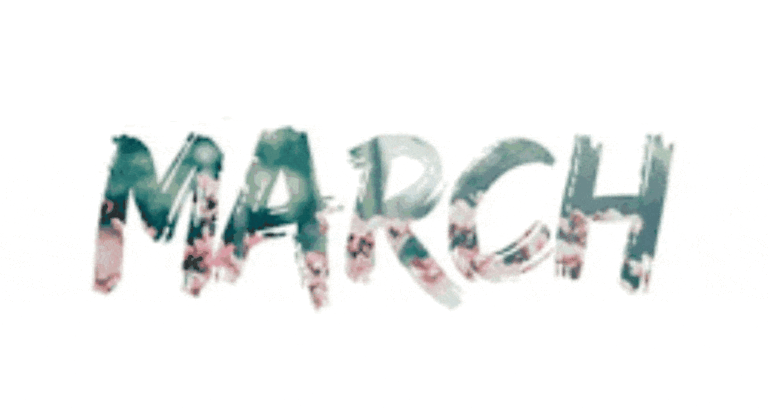 March Animated GIF
