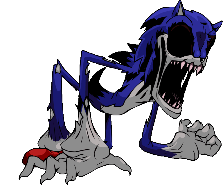 Sonic Freaky Animated GIF