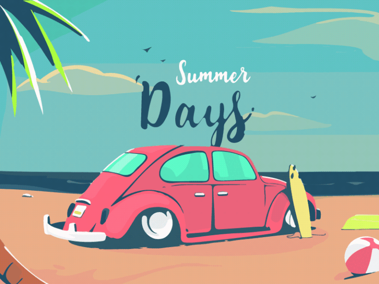 Summer Animated GIF