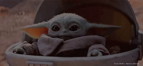 Baby Yoda Gif