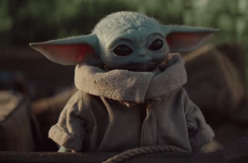 Baby Yoda Gif