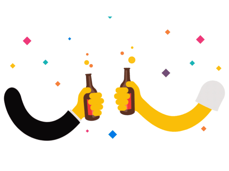 Cheers Animated GIF
