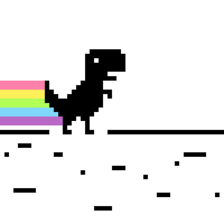 Dinosaur Game Animated GIF