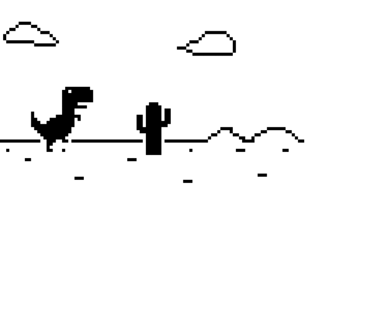Dinosaur Game Animated GIF